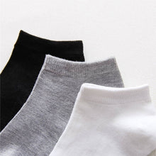 Load image into Gallery viewer, 10 Pair Fashion Boat Non-Slip Invisible Cotton Short Socks