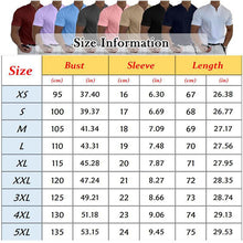 Load image into Gallery viewer, Men's Clothing Solid Short Sleeve Polo Shirts
