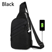 Load image into Gallery viewer, USB Charging Shoulder Bag