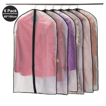 Load image into Gallery viewer, 6pcs Transparent Clothing Covers