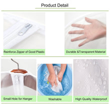 Load image into Gallery viewer, 6pcs Transparent Clothing Covers