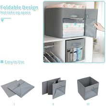 Load image into Gallery viewer, Foldable Storage Boxes with Transparent Window