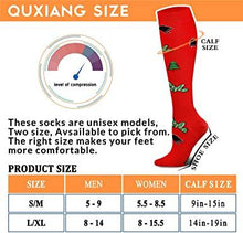 Load image into Gallery viewer, Christmas Compression Socks for Women & Men