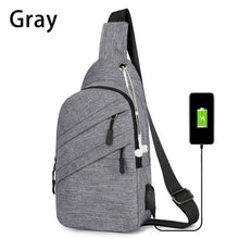 Load image into Gallery viewer, USB Charging Shoulder Bag