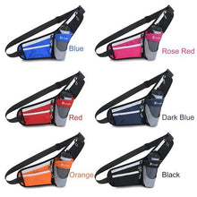 Load image into Gallery viewer, Running Waist Bag Fanny Pack with Water Bottle Holder