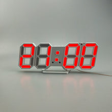 Load image into Gallery viewer, 3D Large LED Digital Wall Clock Date Time Celsius Nightlight