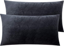 Load image into Gallery viewer, 2 Pack Solid Color Pillow Cases