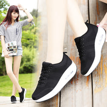 Load image into Gallery viewer, Ladies fly woven mesh breathable sports casual shoes