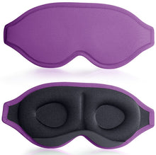 Load image into Gallery viewer, 3D Memory Foam Silk Sleep Eyeshade