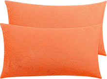 Load image into Gallery viewer, 2 Pack Solid Color Pillow Cases