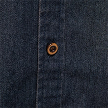 Load image into Gallery viewer, Elastic Cotton Denim Men Long Sleeve Quality Cowboy Shirts