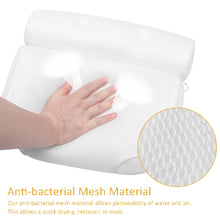 Load image into Gallery viewer, Breathable 3D Mesh Spa Bath Pillow