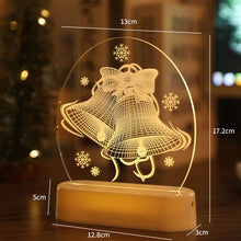 Load image into Gallery viewer, Christmas Night light LED Christmas Decoration Light Home Decor