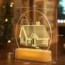 Load image into Gallery viewer, Christmas Night light LED Christmas Decoration Light Home Decor