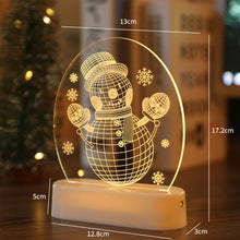 Load image into Gallery viewer, Christmas Night light LED Christmas Decoration Light Home Decor