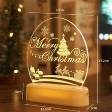 Load image into Gallery viewer, Christmas Night light LED Christmas Decoration Light Home Decor