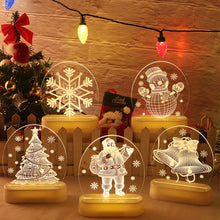 Load image into Gallery viewer, Christmas Night light LED Christmas Decoration Light Home Decor
