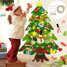 Load image into Gallery viewer, DIY 32 Pcs Felt Christmas Tree Christmas Decoration