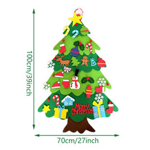 Load image into Gallery viewer, DIY 32 Pcs Felt Christmas Tree Christmas Decoration