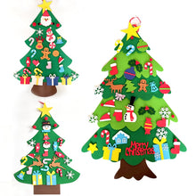 Load image into Gallery viewer, DIY 32 Pcs Felt Christmas Tree Christmas Decoration