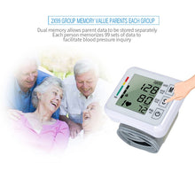 Load image into Gallery viewer, LCD Digital Wrist Blood Pressure Monitor