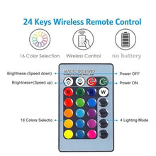 Load image into Gallery viewer, E27 LED RGB Lamp Spotlight Bulb IR Remote Control Led Smart Bulb
