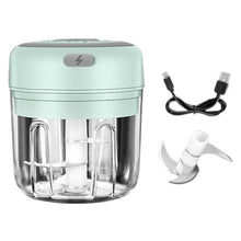 Load image into Gallery viewer, Electric Food Crusher Mini Garlic Press Garlic Crusher Vegetable Chopper