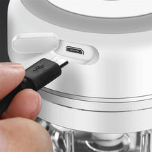 Load image into Gallery viewer, Electric Food Crusher Mini Garlic Press Garlic Crusher Vegetable Chopper