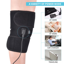 Load image into Gallery viewer, Electric Heating Relieve Knee Pads Pain Support Brace Rehabilitation For Arthritis Leg
