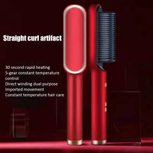 Load image into Gallery viewer, Electric Splint Hair Straightener Hair Styling Straight Curling Dual-Use