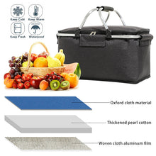 Load image into Gallery viewer, Outdoor Insulation and Cold Storage Portable Storage Basket
