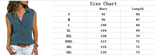 Load image into Gallery viewer, Women Summer Sleeveless V-neck Tops Pure Color T-shirt