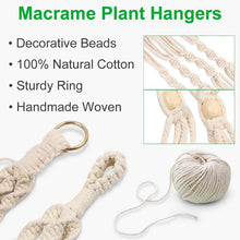 Load image into Gallery viewer, 4 Pcs Garden Hanging Planter Hanging Basket