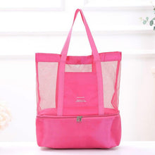 Load image into Gallery viewer, High Capacity Mesh Transparent Bag