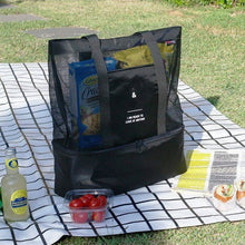 Load image into Gallery viewer, High Capacity Mesh Transparent Bag