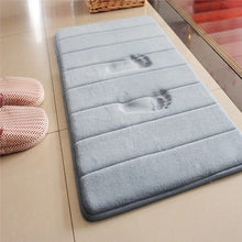 Load image into Gallery viewer, Home Bath Mat Coral Fleece Bathroom Carpet