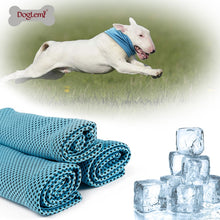 Load image into Gallery viewer, Instant Ice Cooling Dog Bandana Scarf