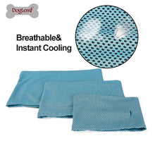 Load image into Gallery viewer, Instant Ice Cooling Dog Bandana Scarf