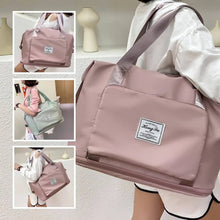 Load image into Gallery viewer, Large Capacity Folding Travel Bags Waterproof Luggage Tote Handbag Travel Duffle Bag