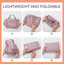 Load image into Gallery viewer, Large Capacity Folding Travel Bags Waterproof Luggage Tote Handbag Travel Duffle Bag