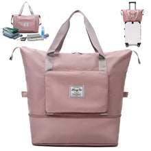 Load image into Gallery viewer, Large Capacity Folding Travel Bags Waterproof Luggage Tote Handbag Travel Duffle Bag