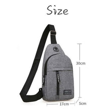 Load image into Gallery viewer, Nylon Waist Packs Sling Bag