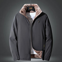Load image into Gallery viewer, Winter Windproof Warm Thick Fleece Jacket Men Fashion Casual Coat