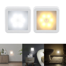 Load image into Gallery viewer, Human body sensor night light smart home sensor light