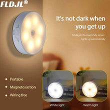 Load image into Gallery viewer, USB Rechargeable Energy-saving Automatic Wall-Mounted Body Induction Lamp