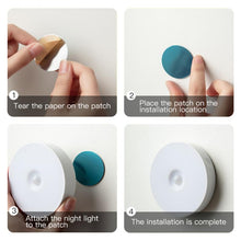Load image into Gallery viewer, USB Rechargeable Energy-saving Automatic Wall-Mounted Body Induction Lamp