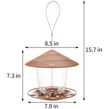 Load image into Gallery viewer, New Waterproof Gazebo Hanging Wild Bird Feeder