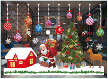 Load image into Gallery viewer, Christmas Window Stickers Merry Christmas Decorations