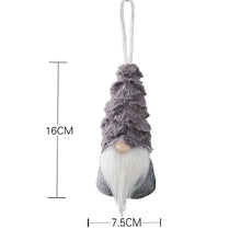 Load image into Gallery viewer, 4 Pcs Christmas Old Man Figure Hanging Ornaments