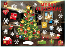 Load image into Gallery viewer, Christmas Window Stickers Merry Christmas Decorations